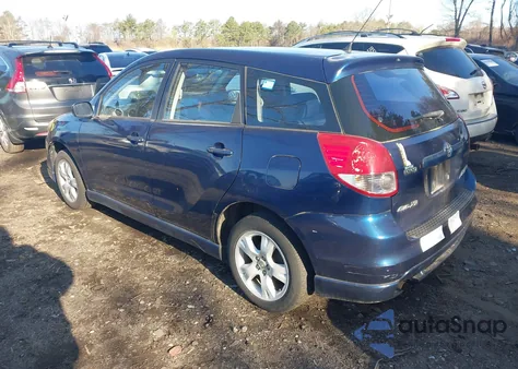 2004 Toyota Matrix Xr из США, поврежденный, VIN 2T1LR38E64C188099